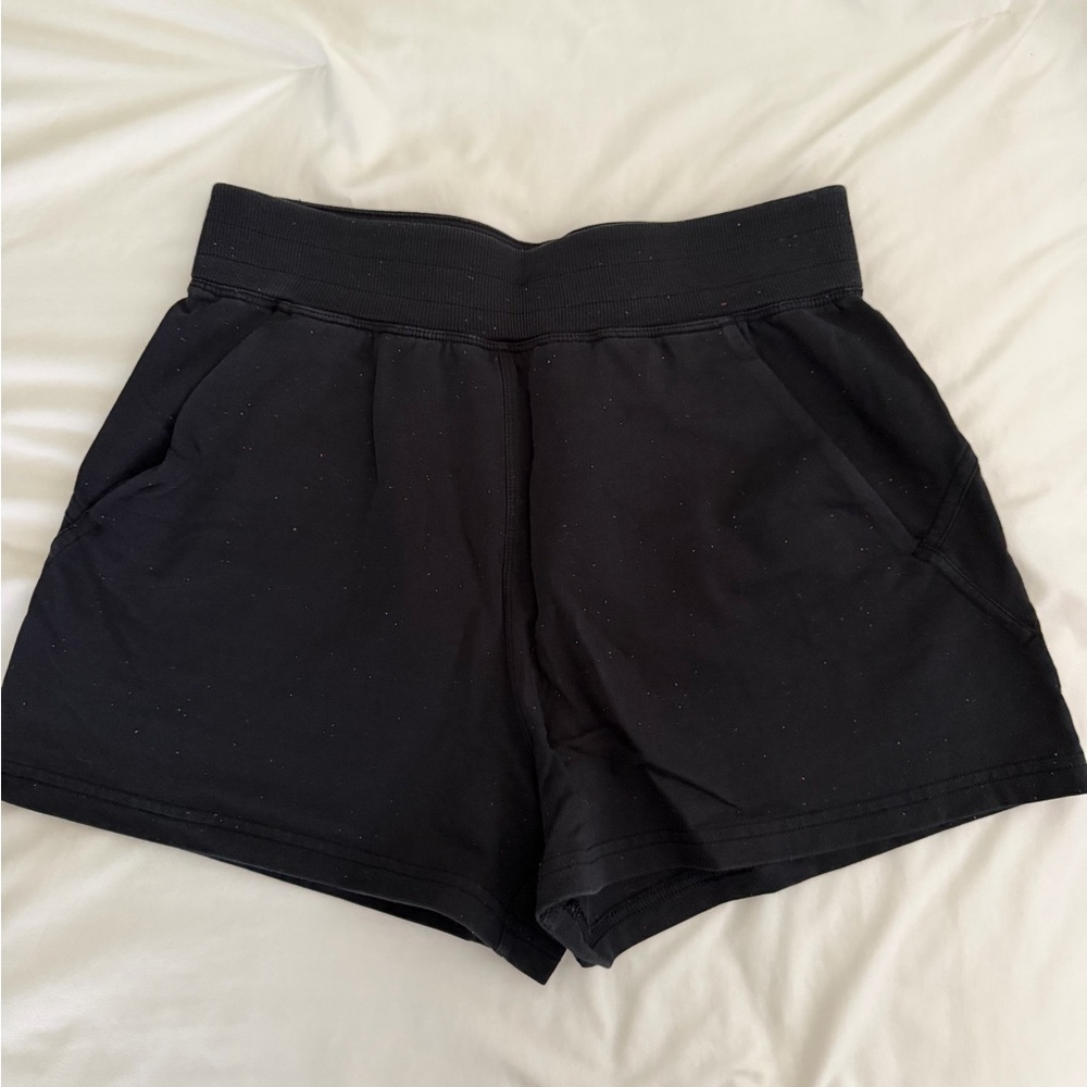 Lululemon Sweatshorts - Black Speckle